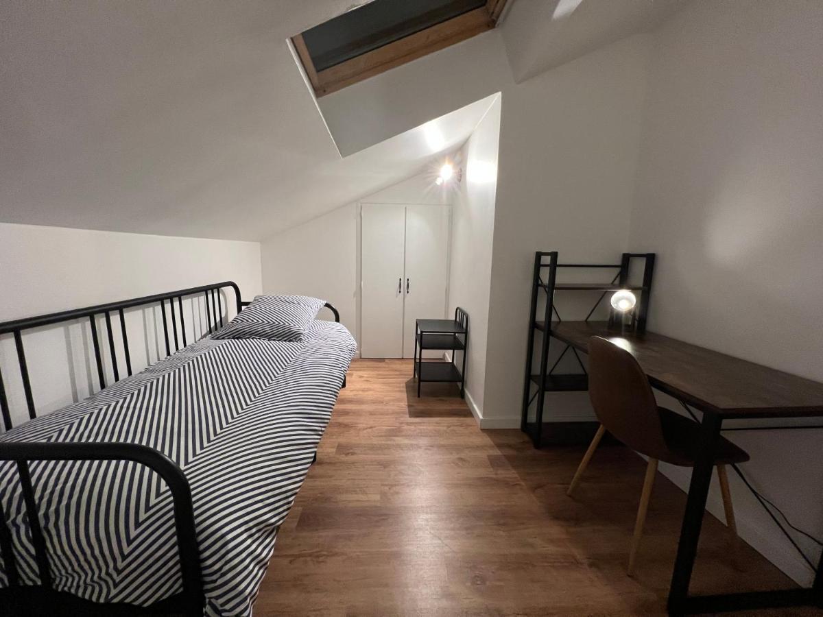 Beau T3 Style Industriel N20 Orly Paris Wifi Underground Industry Leilighet La Ville-du-Bois Eksteriør bilde